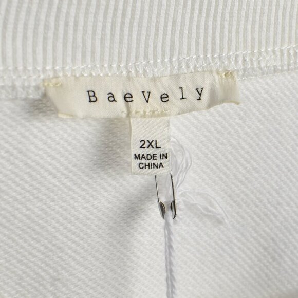 Baevely BRIDE Cropped Sweatshirt NEW - 2XL - Picture 10 of 11